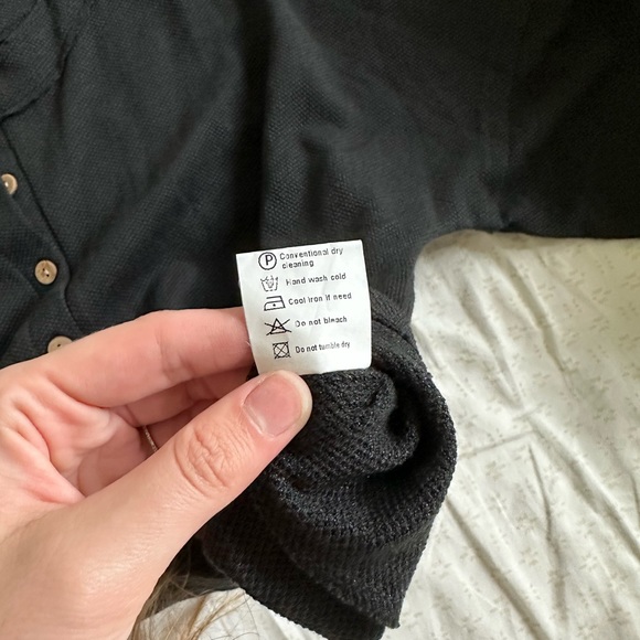 Long sleeve waffle knit top - Picture 7 of 9